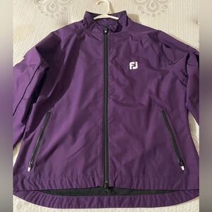 Women's Purple Footjoy Rain Jacket